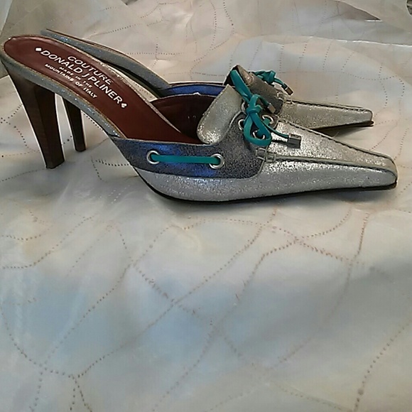 Donald J Pliner Couture Lake Mules Size 7 - Picture 5 of 8